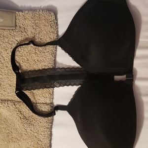 Xhilaration wireless racerback bra black 38C